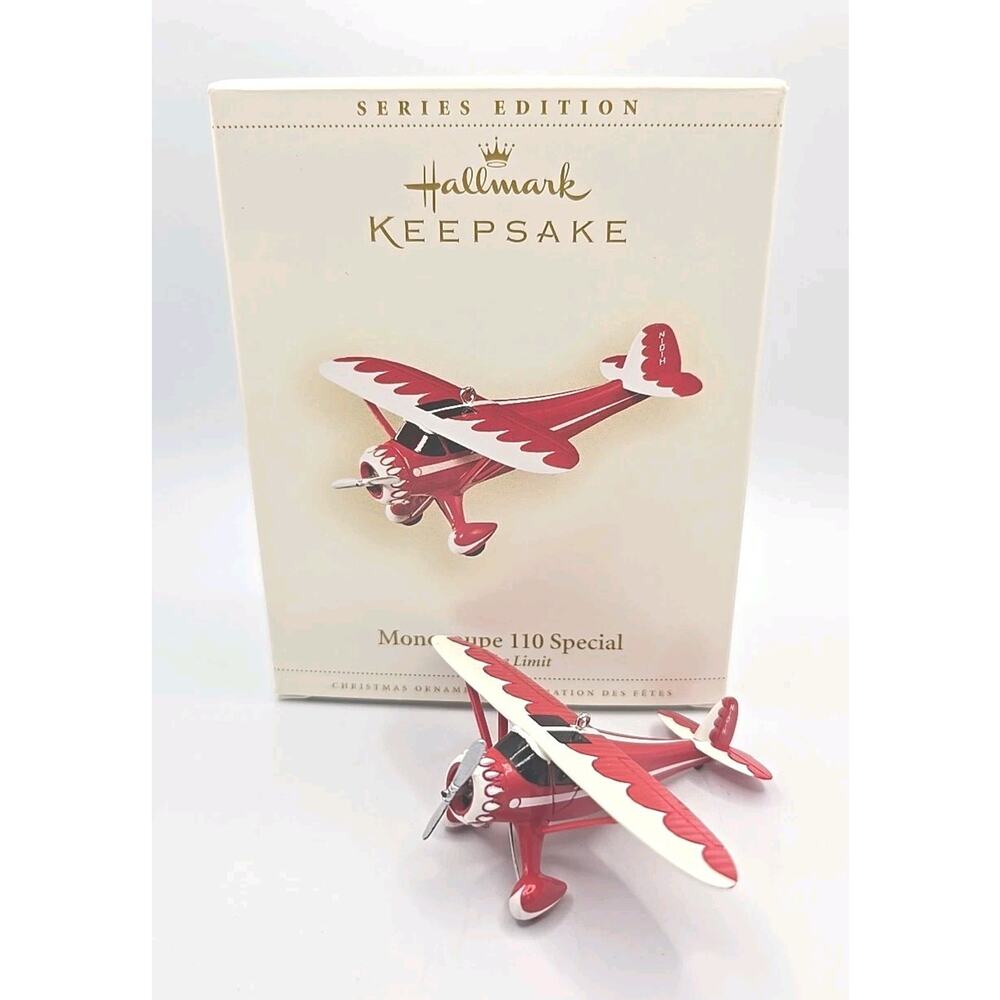 2006 Hallmark Ornament Monocoupe 110 Special Sky's The Limit New U67